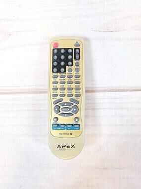 Apex Digital RM-1010W DVD Player Remote Control Orignal TESTED